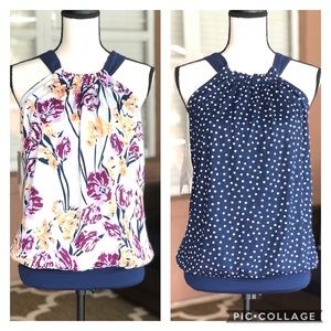 NWT Anthropologie reversible halter tank